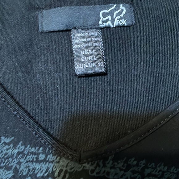 NWT Fox Tunic like shirt - size L - Picture 2 of 5